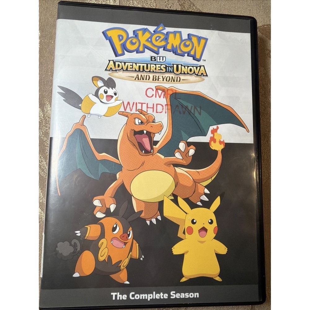 Pokemon The Series Black & White Adventures in Unova and Beyond Complete SSN